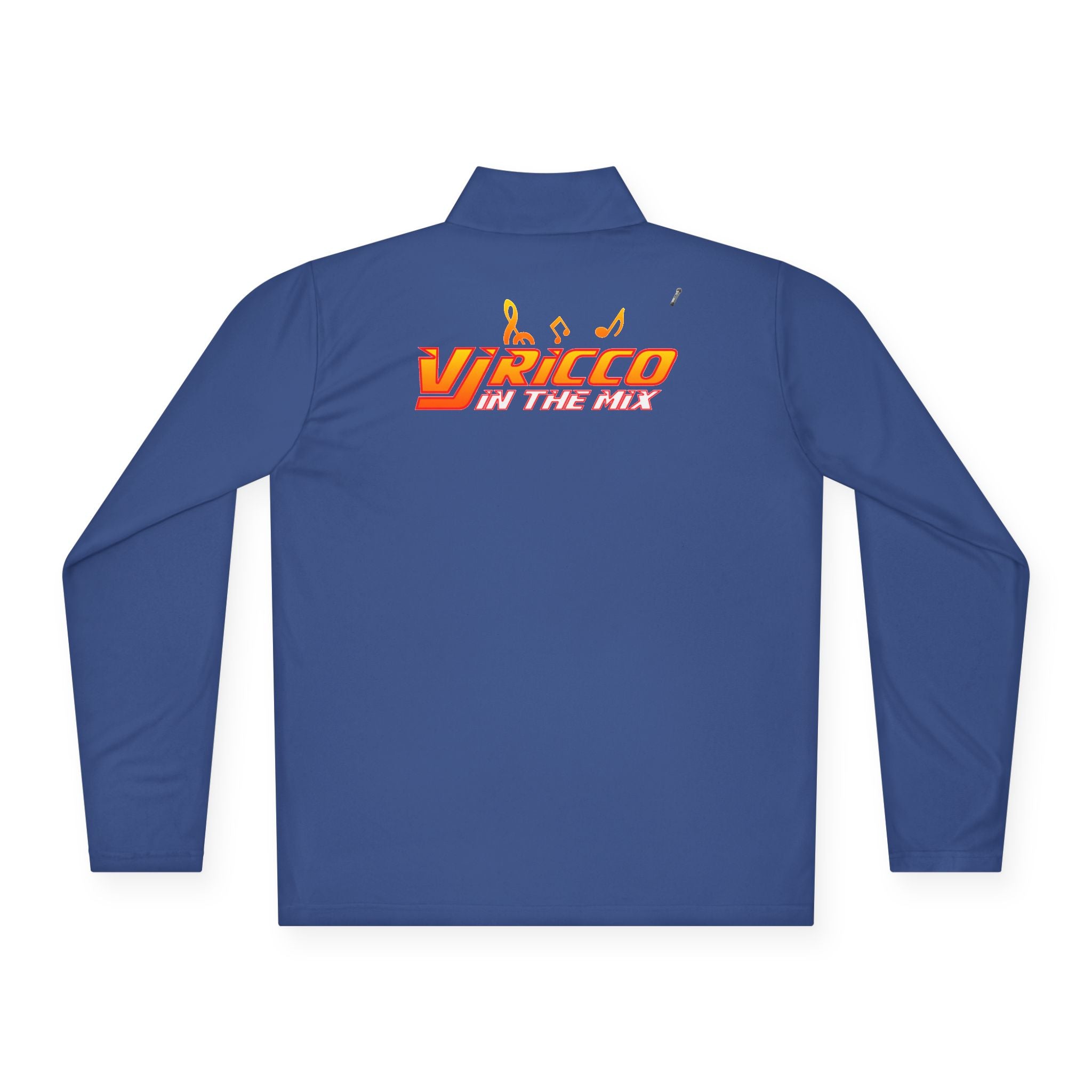 "VJ Ricco"🎤 Custom Unisex Quarter-Zip Pullover – Personalized “IN THE MIX” Style